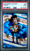 2025 Topps Chrome Disney Sapphire Edition Woody #89 PSA 9 MINT